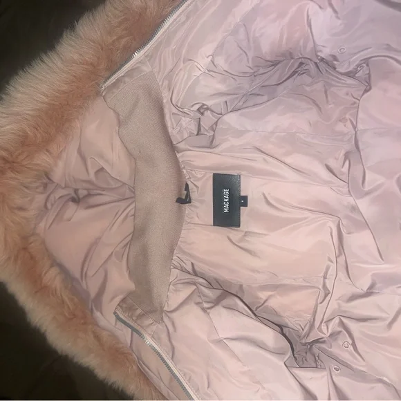 Pink Mackage Coat